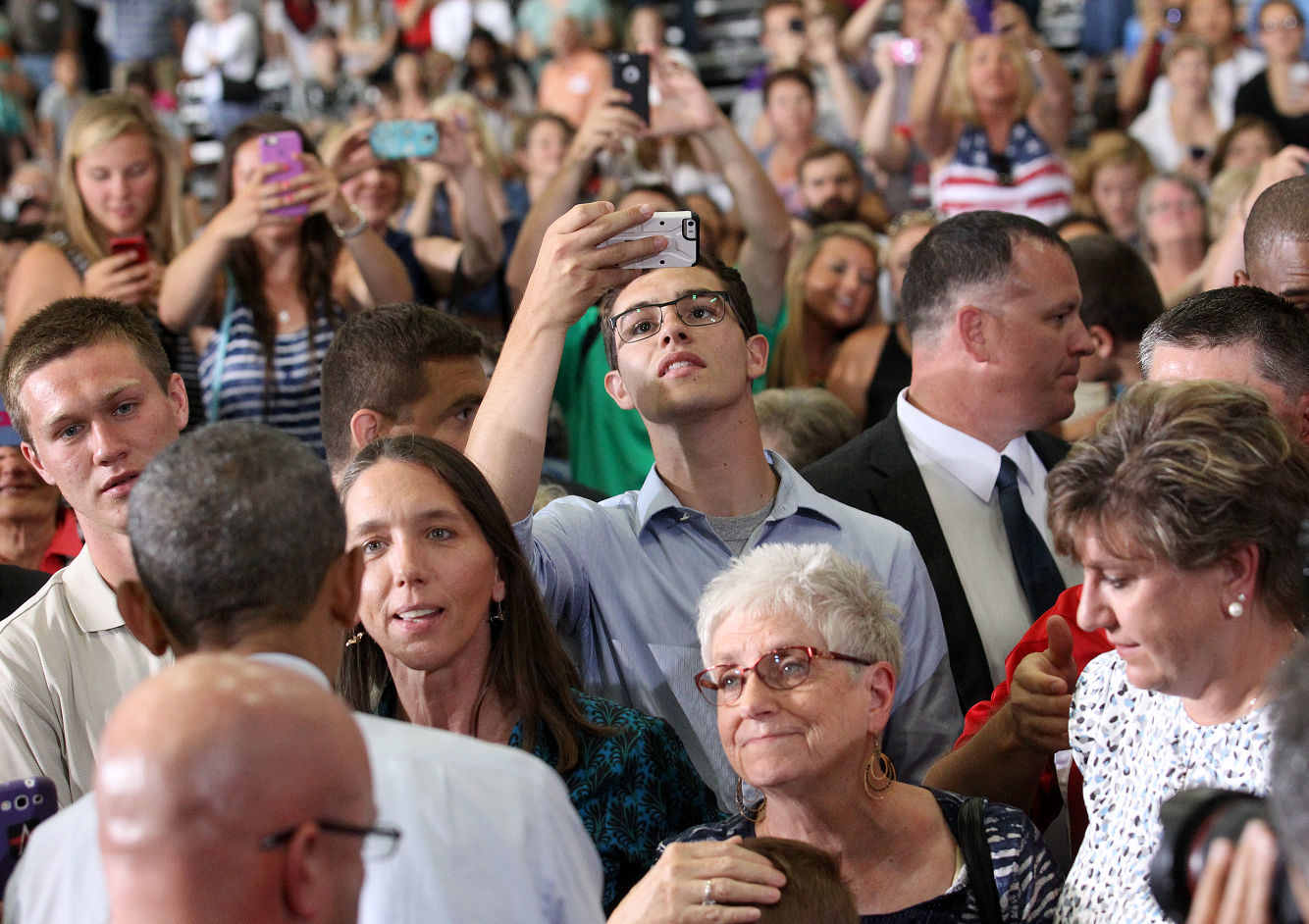 2015: President Barack Obama in La Crosse